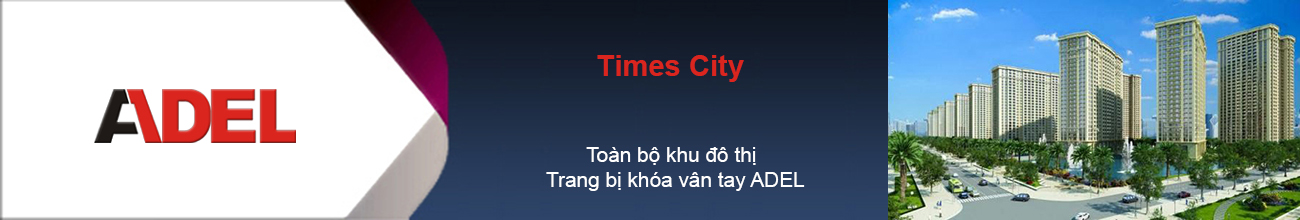 Sản phẩm khóa vân tay tại Times City